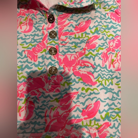 Lilly Pulitzer Captain Popover Lobstah Roll print. Size Medium. - Picture 6 of 6